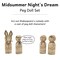 Midsummer Night&#x27;s Dream Peg Doll Set by Pegsies&#x2122;